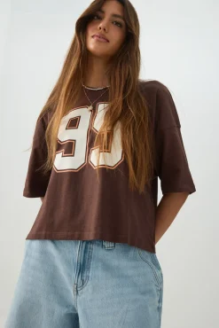 Graphic Drop Shoulder T-Shirt