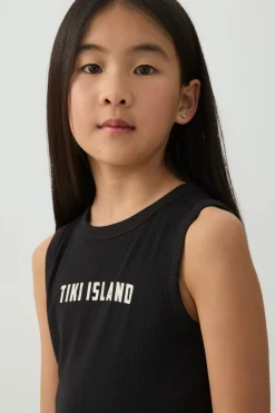 Graphic Knit Tank Top