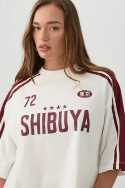 Graphic Print Boxy T-Shirt