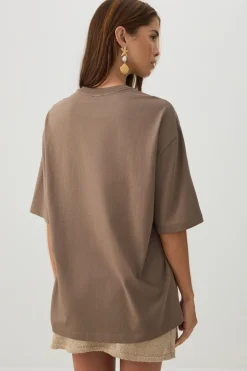 Graphic Print Oversized T-Shirt