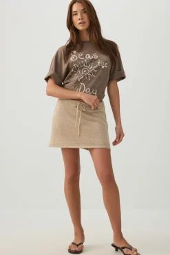 Graphic Print Oversized T-Shirt