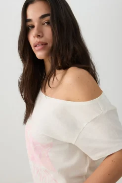 Guns 'N Roses Off Shoulder T-Shirt