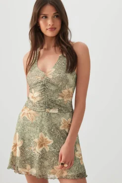 Halter Mini Dress
