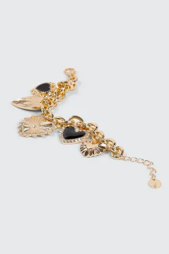 Heart Charms Bracelet