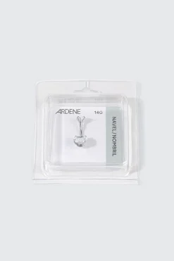 Heart Dangle Navel Piercing