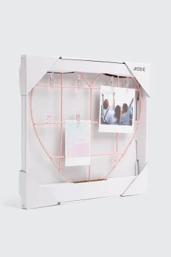Heart Picture Frame with Pegs