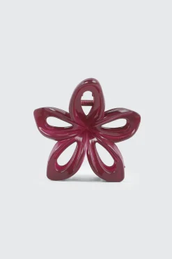 Hibiscus Cutout Hair Claw
