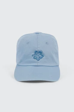Hibiscus Embroidery Baseball Cap