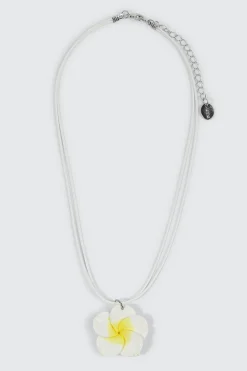 Hibiscus Pendant Necklace