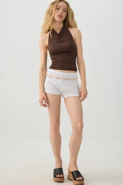High Rise Shirred Bloomers
