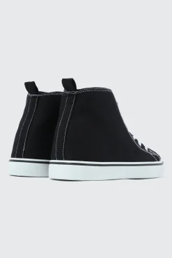 High Top Toe Cap Sneakers