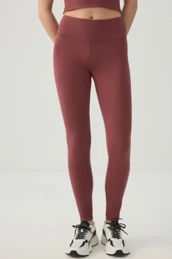High Waisted Ribbed Leggings