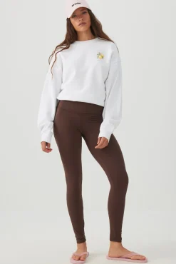 High Waisted Ribbed Leggings