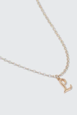 Initial E Necklace
