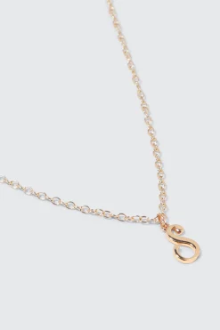 Initial S Necklace