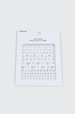 Iridescent Face Gems Pack - 90 pcs