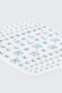 Iridescent Face Gems Pack - 90 pcs