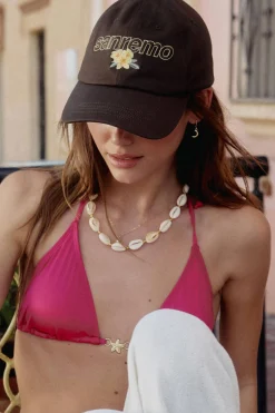 Italy Woven Baseball Cap
