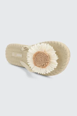 Jelly Floral Flip Flops