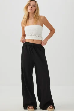 Jersey Wide Leg Pants