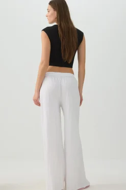 Jersey Wide Leg Pants