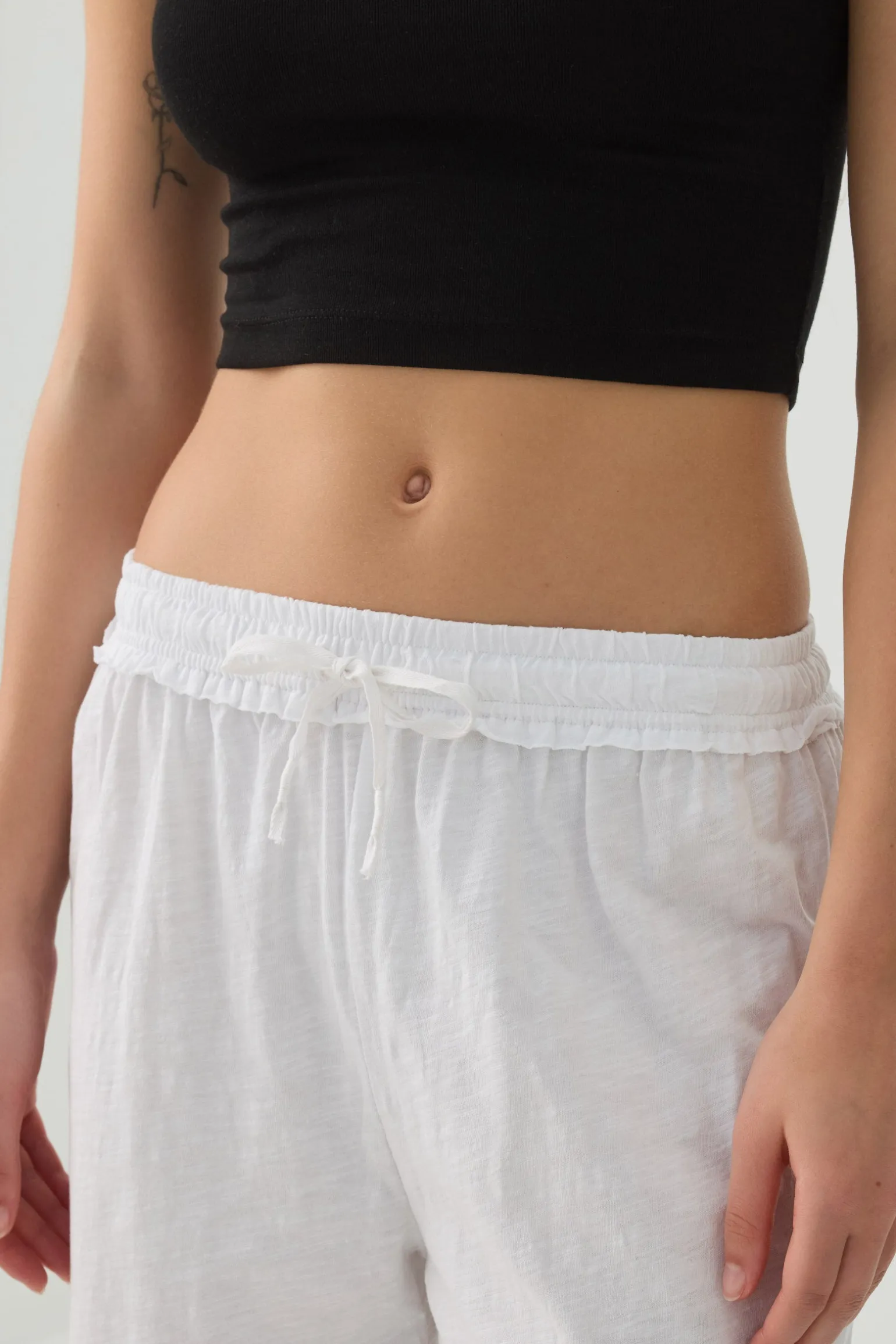 Jersey Wide Leg Pants