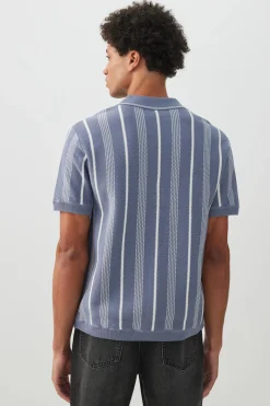 Johnny Collar Short Sleeve Sweater