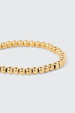 14K Gold Beaded Bracelet