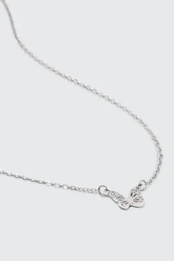 14K Gold Plated Butterfly Necklace