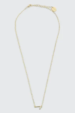 14K Gold Plated Initial J Necklace