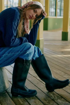 Knee High Rain Boots