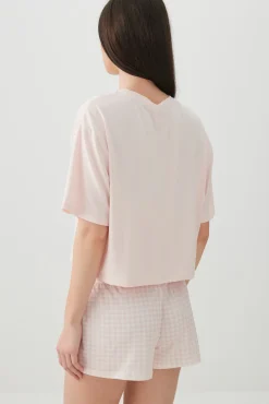 Knit Boxy Short PJ Set
