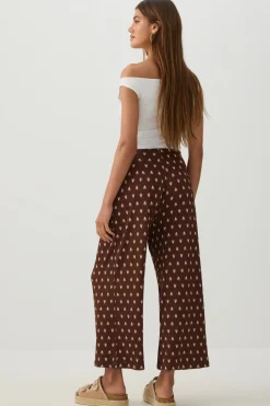 Knit Crepe Culottes