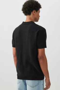Knitted Polo Shirt