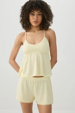 Knit Waffle PJ Shorts