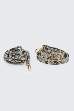 Knotted Handle Shoulder Bag with Crossbody Strap