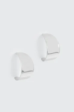 14K White Gold Plated Earrings