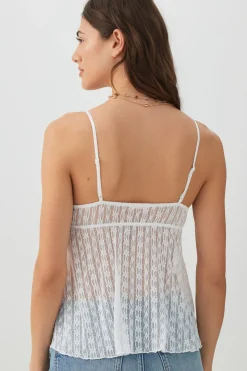 Lace Cropped Tank