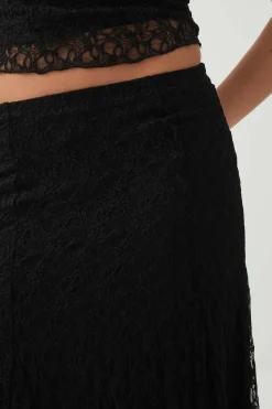 Lace Maxi Skirt