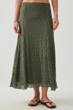 Lace Maxi Skirt