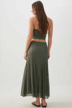 Lace Maxi Skirt
