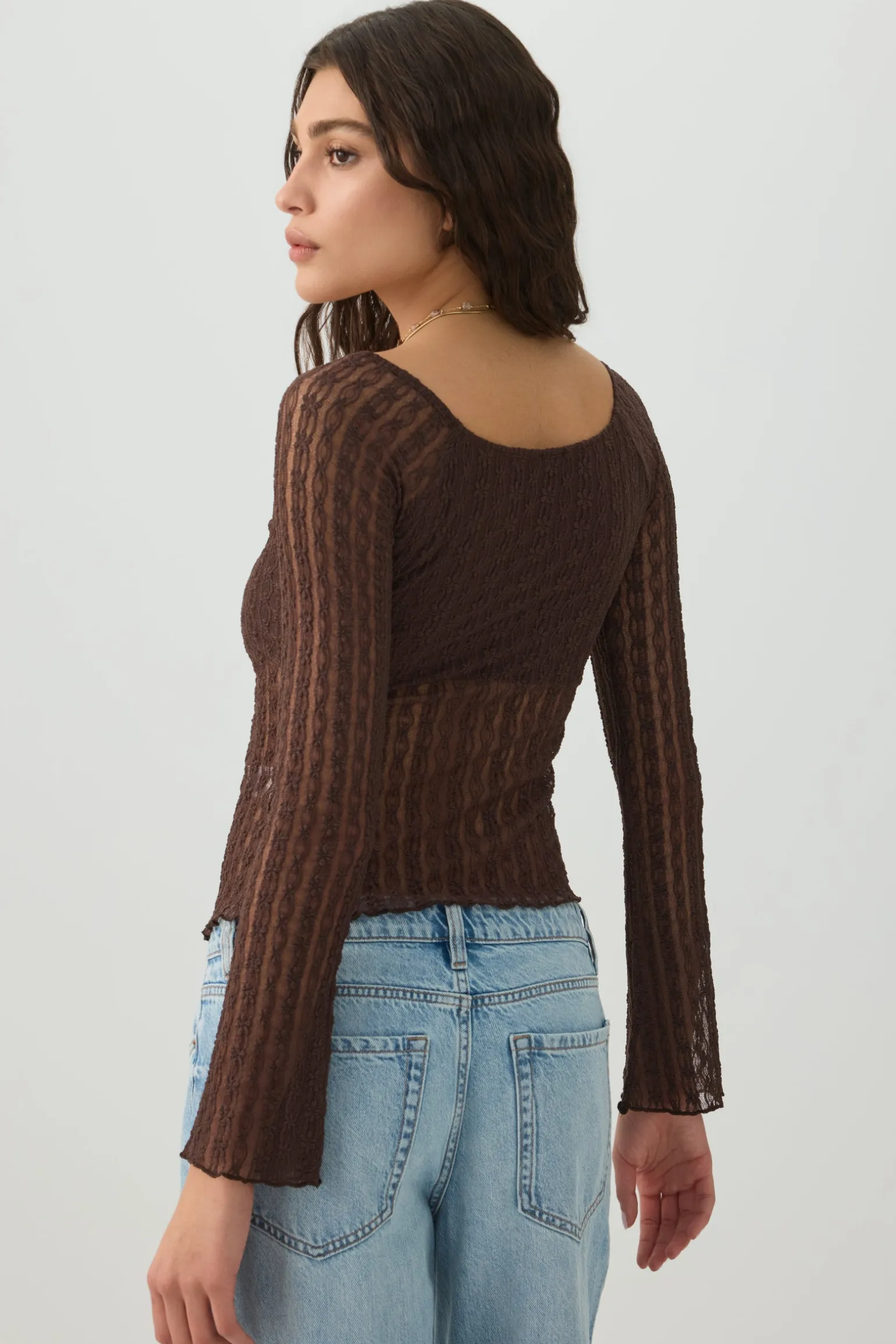 Lace Off Shoulder Top