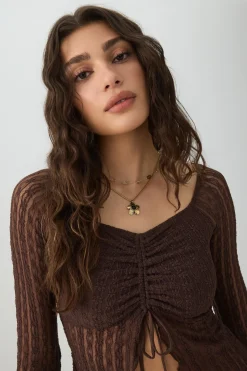 Lace Off Shoulder Top