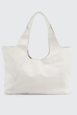 Large Faux Leather Slouchy Shoulder Bag