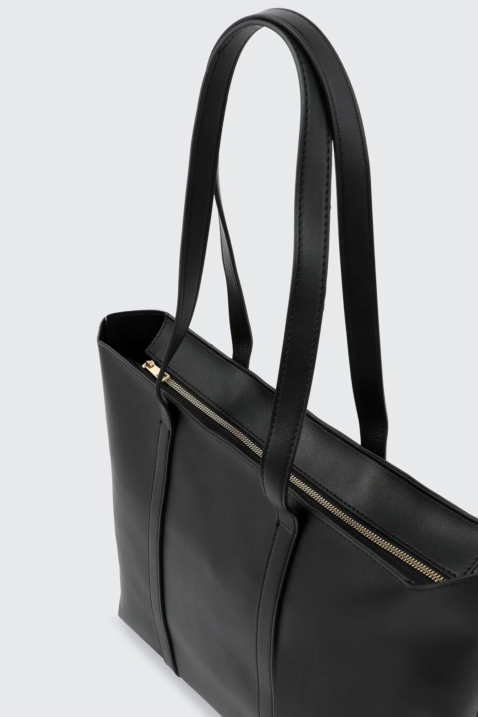 Large Structured Tote Bag