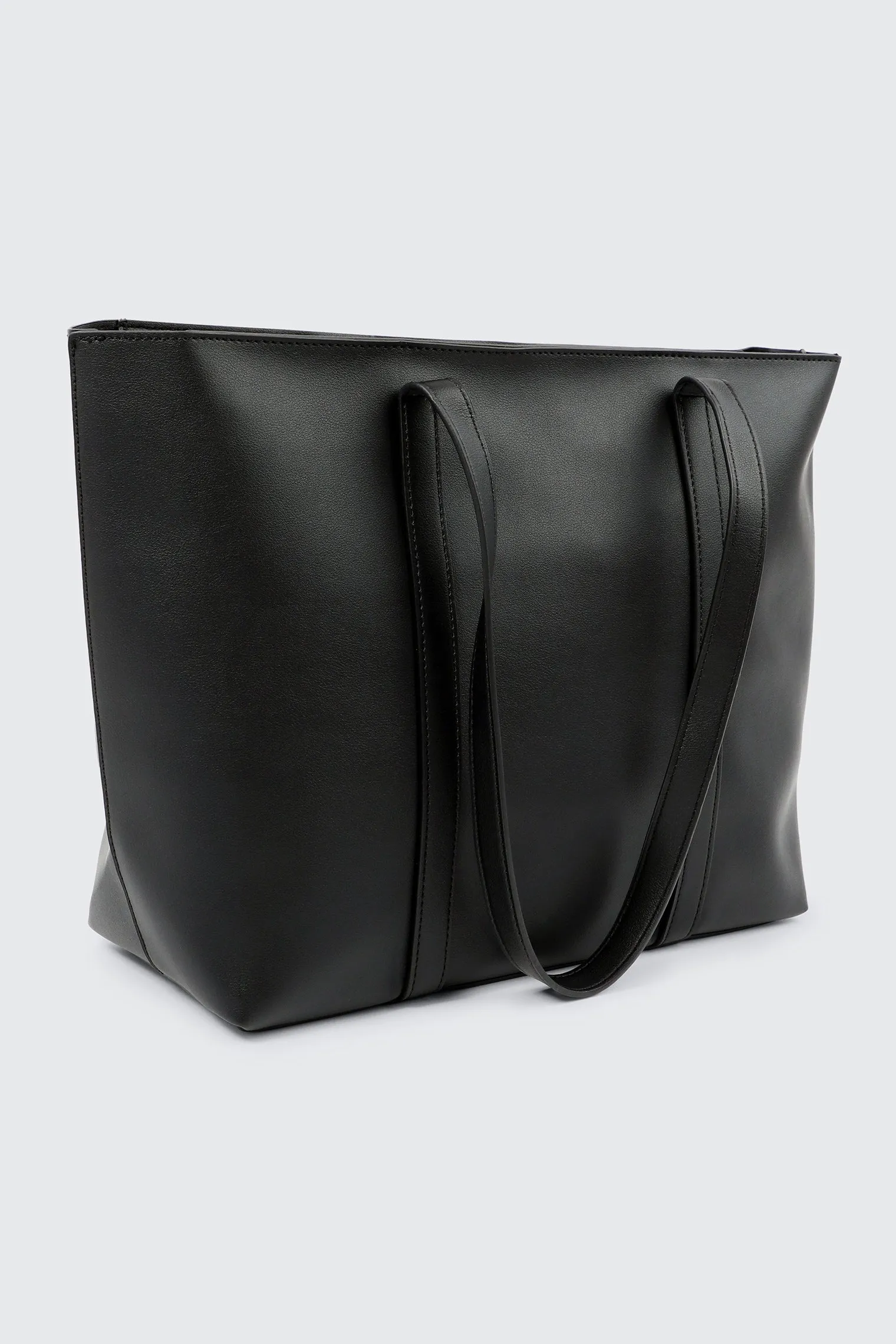Large Structured Tote Bag