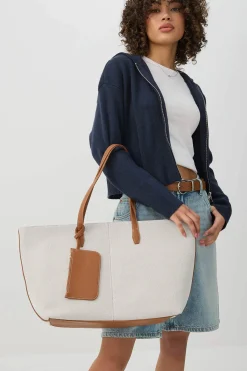 Large Tote Bag with Coin Purse
