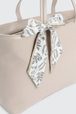 Large Tote with Scarf