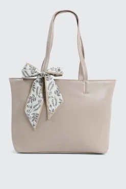 Large Tote with Scarf