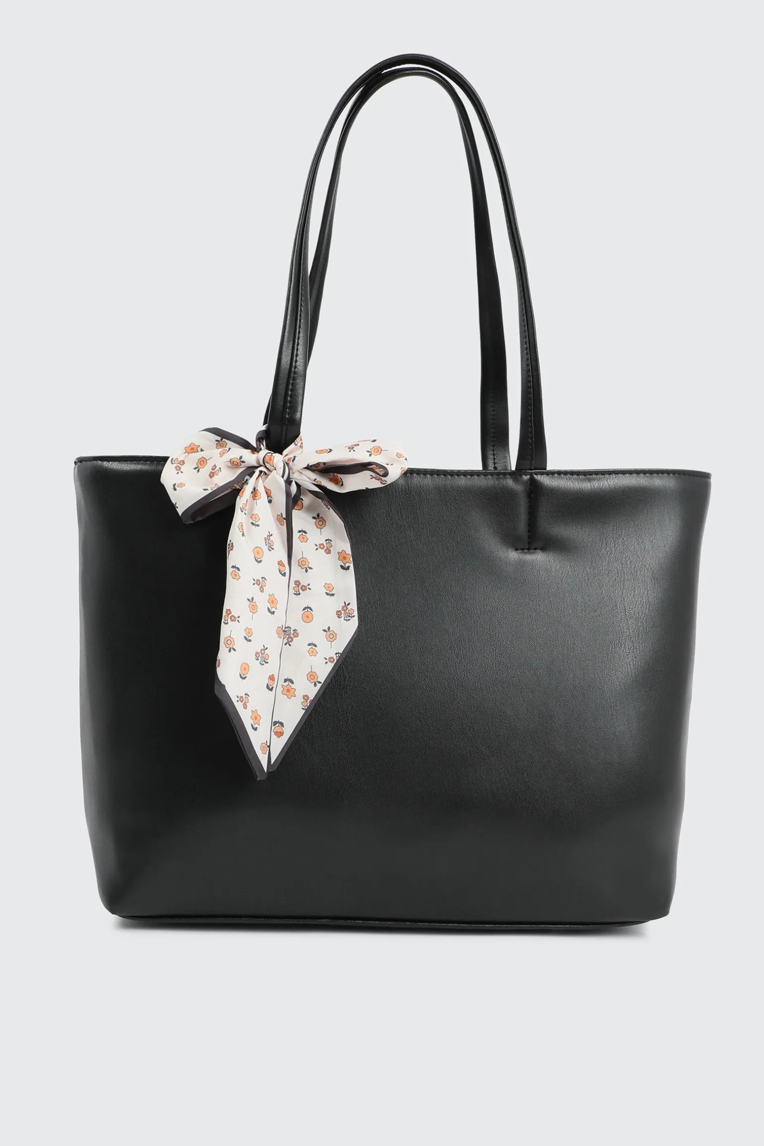 Large Tote with Scarf